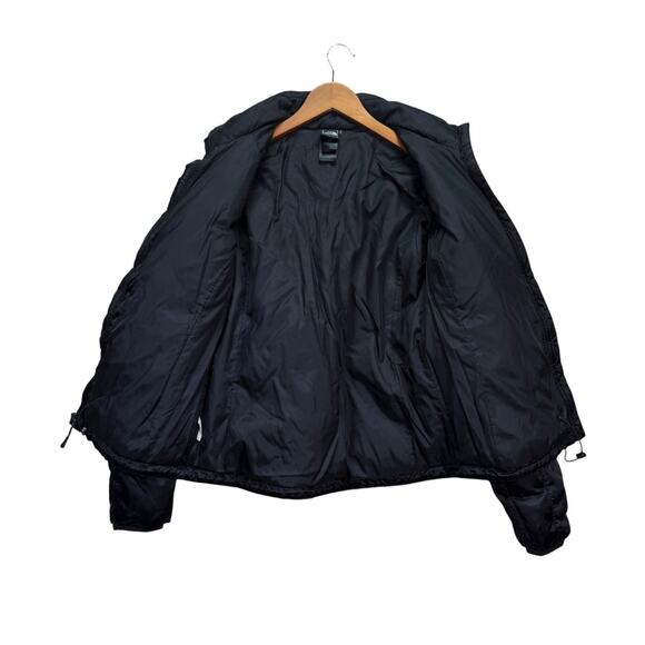 The North Face Down Jacket Nuptse Winter Cross Puffer Black Jacket Women's sz M - Picture 3 of 6